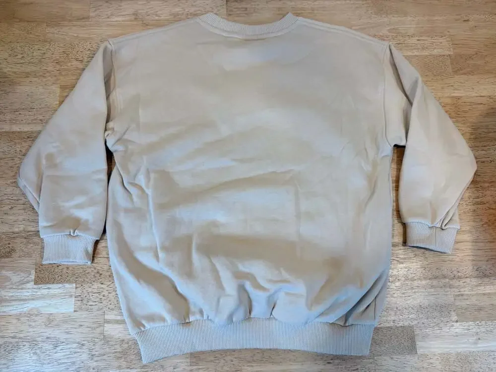 Nike Sportswear Club Fleece Kids Oversized Crewneck Sweatshirt - Sand Drift